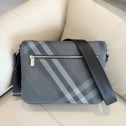 Replica di lusso Borsa a tracolla Burberry Grid con logo equestre Grigio Falsa Online Replica Perfetta Borsa a tracolla Burberry Grid con logo equestre Grigio Imitazione Outlet