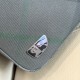 Replica di lusso Borsa da lavoro Burberry Grid con logo equestre Grigio Falsa Online Replica Perfetta Borsa da lavoro Burberry Grid con logo equestre Grigio Imitazione Outlet