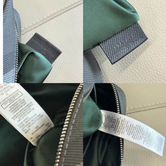 Replica di lusso Borsa da lavoro Burberry Grid con logo equestre Grigio Falsa Online Replica Perfetta Borsa da lavoro Burberry Grid con logo equestre Grigio Imitazione Outlet
