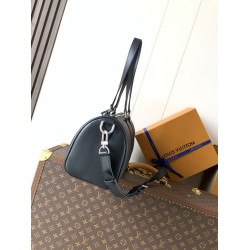 Replica di lusso Borsa a mano LV Needle M28000 nera chip a codice variabile 163C Falsa Online Replica Perfetta Borsa a mano LV Needle M28000 nera chip a codice variabile 163C Imitazione Outlet