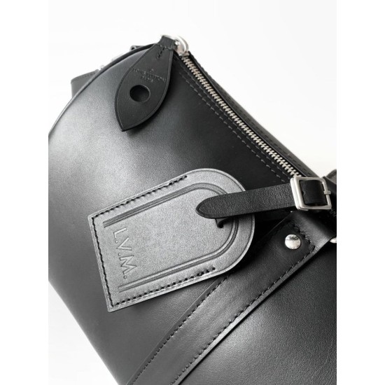 Replica di lusso Borsa a mano LV Needle M28000 nera chip a codice variabile 163C Falsa Online Replica Perfetta Borsa a mano LV Needle M28000 nera chip a codice variabile 163C Imitazione Outlet