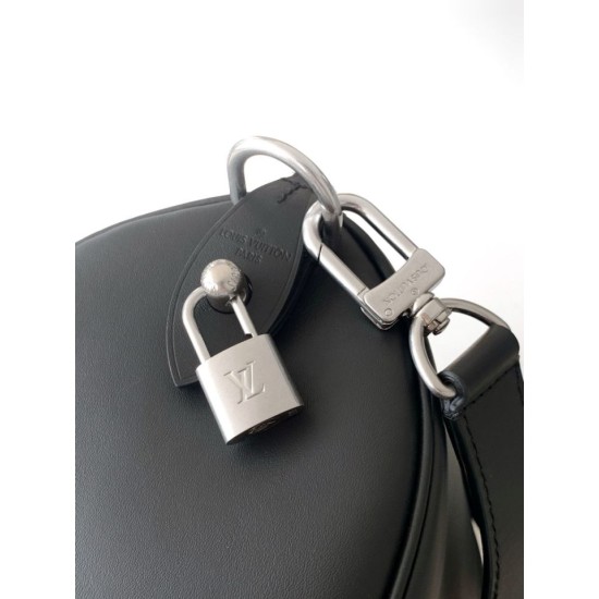 Replica di lusso Borsa a mano LV Needle M28000 nera chip a codice variabile 163C Falsa Online Replica Perfetta Borsa a mano LV Needle M28000 nera chip a codice variabile 163C Imitazione Outlet