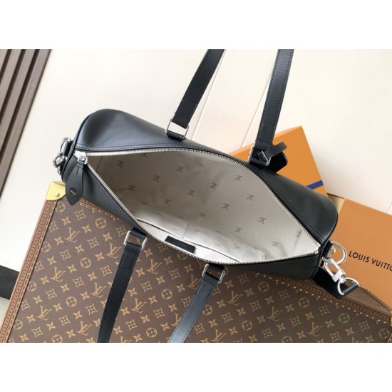 Replica di lusso Borsa a mano LV Needle M28000 nera chip a codice variabile 163C Falsa Online Replica Perfetta Borsa a mano LV Needle M28000 nera chip a codice variabile 163C Imitazione Outlet