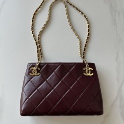 Replica Perfetta Borsa shopping Chanel AP6338 bordeaux Imitazione Outlet