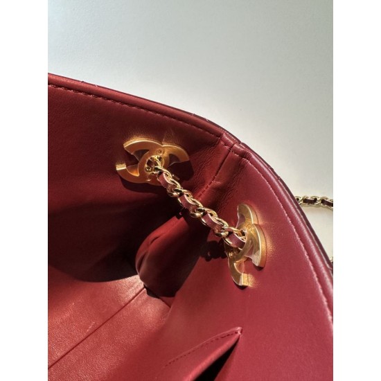 Replica Perfetta Borsa shopping Chanel AP6338 bordeaux Imitazione Outlet