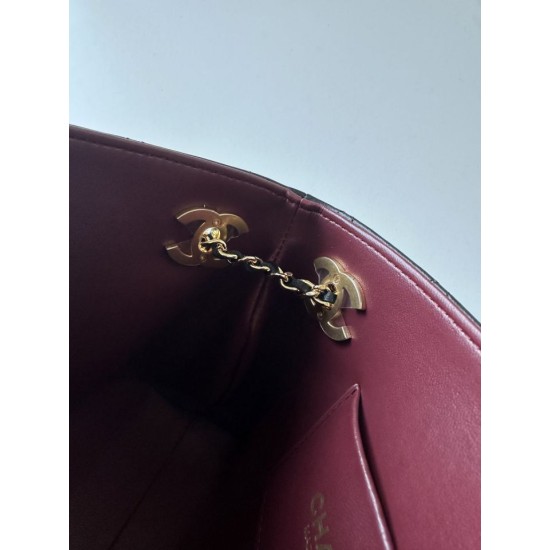 Replica Perfetta Borsa shopping Chanel AP6338 Nero Imitazione Outlet