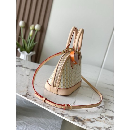 Replica di lusso Borsa LV Stamp Alma BB M28672 163c01 chip Falsa Online Replica Perfetta Borsa LV Stamp Alma BB M28672 163c01 chip Imitazione Outlet