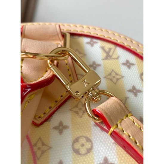 Replica di lusso Borsa LV Stamp Alma BB M28672 163c01 chip Falsa Online Replica Perfetta Borsa LV Stamp Alma BB M28672 163c01 chip Imitazione Outlet