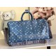 Replica di lusso 163c01 chip Borse LV Keepall Bandoulière 50 M28836 Blu Falsa Online Replica Perfetta 163c01 chip Borse LV Keepall Bandoulière 50 M28836 Blu Imitazione Outlet