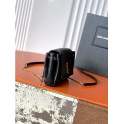 Replica di lusso Borsa a tracolla mini Nolita YSL Saint Laurent Nero Falsa Online Replica Perfetta Borsa a tracolla mini Nolita YSL Saint Laurent Nero Imitazione Outlet
