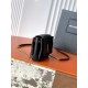 Replica Perfetta Borsa a tracolla mini Nolita YSL Saint Laurent Nero Imitazione Outlet