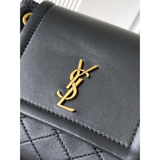 Replica Perfetta Borsa a tracolla mini Nolita YSL Saint Laurent Nero Imitazione Outlet