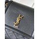 Replica Perfetta Borsa a tracolla mini Nolita YSL Saint Laurent Nero Imitazione Outlet
