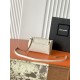 Replica di lusso Borsa a tracolla mini Nolita YSL Saint Laurent Beige Falsa Online Replica Perfetta Borsa a tracolla mini Nolita YSL Saint Laurent Beige Imitazione Outlet