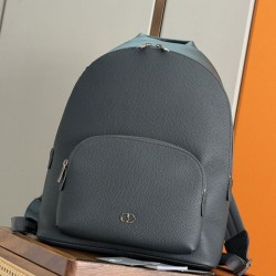 Replica Perfetta Zaino da uomo Dior CD Icon con cerniera Nero Imitazione Outlet