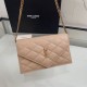 Replica di lusso Borsa a catena trapuntata Becky YSL Saint Laurent albicocca Falsa Online Replica Perfetta Borsa a catena trapuntata Becky YSL Saint Laurent albicocca Imitazione Outlet