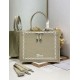 Replica Perfetta Borsa a mano Dior Piccolo/Medio/Grande Book Tote con nastro albicocca Imitazione Outlet