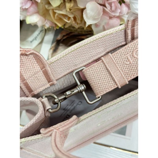 Replica di lusso Borsa book tote Dior piccola/media/grande rosa con motivo floreale Falsa Online Replica Perfetta Borsa book tote Dior piccola/media/grande rosa con motivo floreale Imitazione Outlet