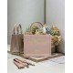 Replica di lusso Borsa book tote Dior piccola/media/grande rosa con motivo floreale Falsa Online Replica Perfetta Borsa book tote Dior piccola/media/grande rosa con motivo floreale Imitazione Outlet
