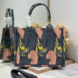 Replica Perfetta Borsa shopping Diorpiccola/media/grande book tote con specchietto piuma Imitazione Outlet
