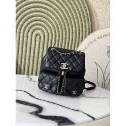 Replica Perfetta Zaino Chanel 23P Duma AS3860 Nero Imitazione Outlet