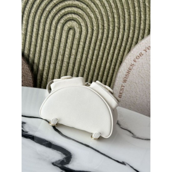 Replica di lusso Zaino Chanel 23P Duma AS3860 Bianco Falsa Online Replica Perfetta Zaino Chanel 23P Duma AS3860 Bianco Imitazione Outlet