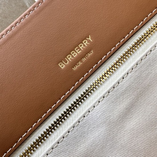 Replica di lusso Borsa tote vintage Burberry London marrone Falsa Online Replica Perfetta Borsa tote vintage Burberry London marrone Imitazione Outlet