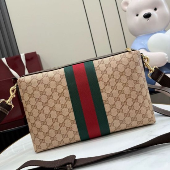 Replica Perfetta Borsa a tracolla media Gucci GG A002KX albicocca cristallo Imitazione Outlet