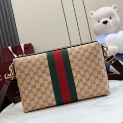 Replica Perfetta Borsa a tracolla media Gucci GG A002KX albicocca cristallo Imitazione Outlet
