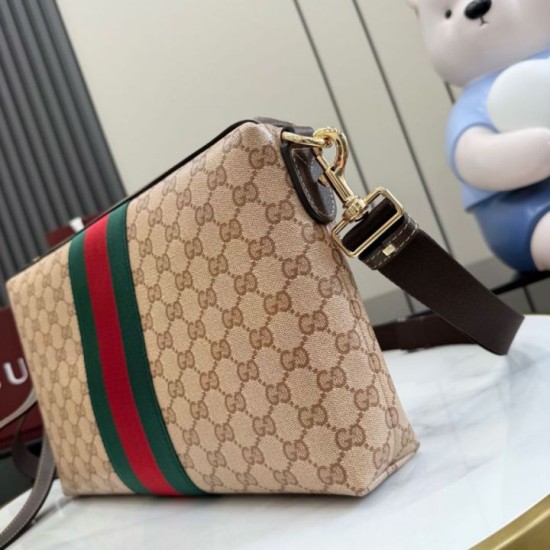 Replica Perfetta Borsa a tracolla media Gucci GG A002KX albicocca cristallo Imitazione Outlet