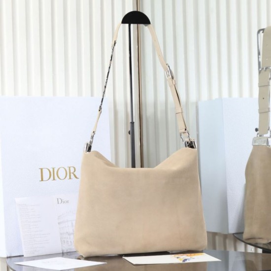 Falso imitazione Borsa Diorly Dior medio Custian Hobo 26s scamosciata di vitello beige Replica Perfetta Borsa Diorly Dior medio Custian Hobo 26s scamosciata di vitello beige