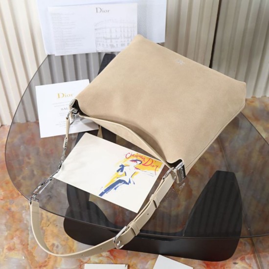 Falso imitazione Borsa Diorly Dior medio Custian Hobo 26s scamosciata di vitello beige Replica Perfetta Borsa Diorly Dior medio Custian Hobo 26s scamosciata di vitello beige