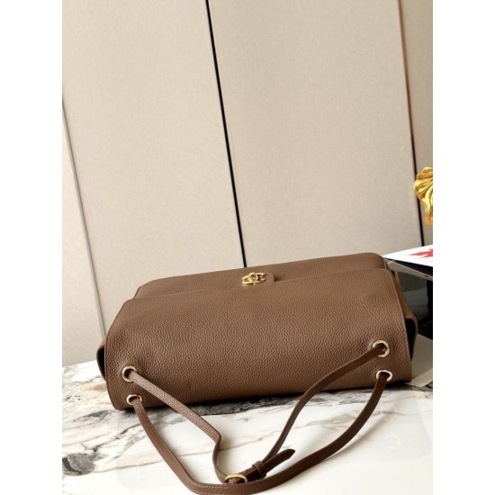 Replica Perfetta Borsa Chanel AS6233 Souplissimo Maxi Flap marrone