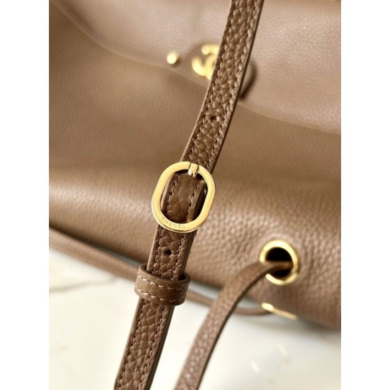 Replica Perfetta Borsa Chanel AS6233 Souplissimo Maxi Flap marrone