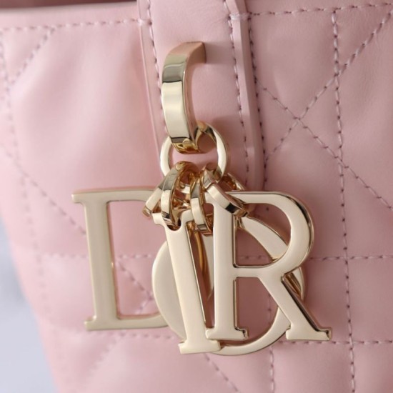 Replica Perfetta Borsa piccola verticale Dior Toujours M2835 rosa