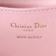 Replica Perfetta Borsa piccola verticale Dior Toujours M2835 rosa