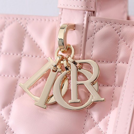 Replica Perfetta Borsa Dior Toujours media M2821 rosa