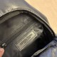 Replica Perfetta Borsa a tracolla imbracatura da uomo Bottega Veneta nera