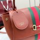 Replica Perfetta Borsa a mano media Gucci 875018 Paparazzo Marrone