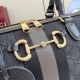 Replica Perfetta Borsa a bauletto grande Gucci 866734 Nero