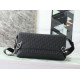Replica Perfetta Borsa a tracolla Dior Jett Flap Oblique Nero