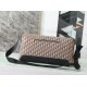 Replica Perfetta Borsa a tracolla Dior Jett Flap Oblique Marrone