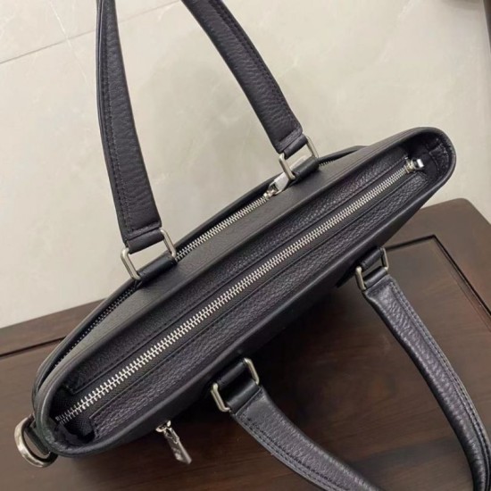 Replica Perfetta Borsa a tracolla/da lavoro classica Business Briefcase Prada nera 
