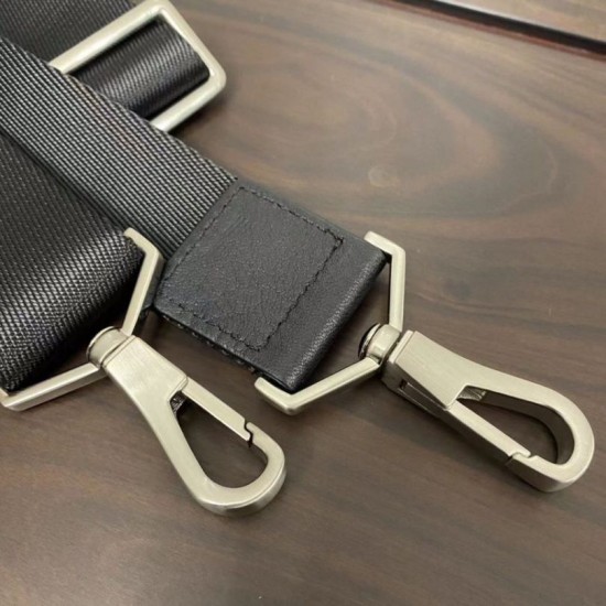 Replica Perfetta Borsa a tracolla/da lavoro classica Business Briefcase Prada nera 