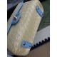 Falso imitazione Borsa a tracolla classica Chanel 26C AS6017 rafia blu Replica Perfetta Borsa a tracolla classica Chanel 26C AS6017 rafia blu