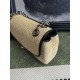 Falso imitazione Borsa a tracolla classica Chanel 26C AS6017 rafia Nero Replica Perfetta Borsa a tracolla classica Chanel 26C AS6017 rafia Nero
