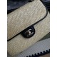 Falso imitazione Borsa a tracolla classica Chanel 26C AS6017 rafia Nero Replica Perfetta Borsa a tracolla classica Chanel 26C AS6017 rafia Nero