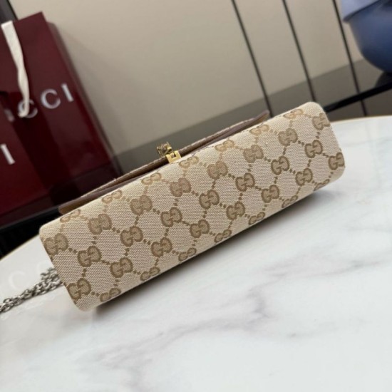 Replica Perfetta Borsa a tracolla Gucci Dionysus 876531  tela GG marrone