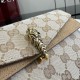 Replica Perfetta Borsa a tracolla Gucci Dionysus 876531  tela GG marrone