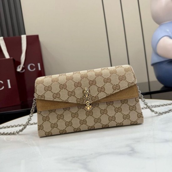Replica Perfetta Borsa a tracolla Gucci Dionysus 876531  tela GG marrone